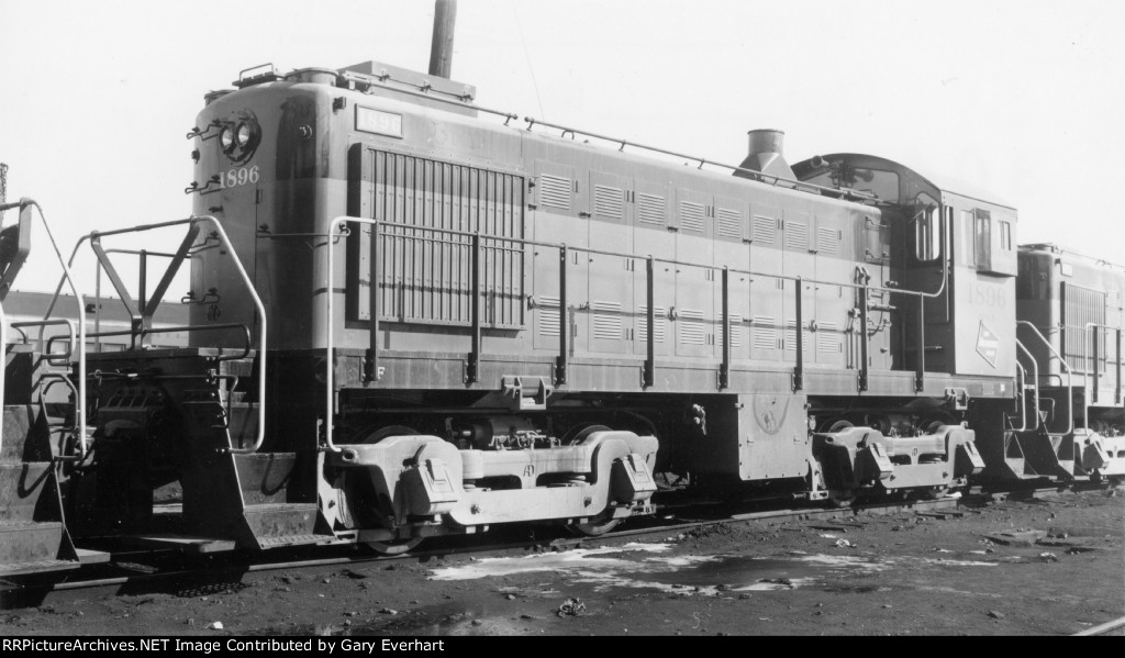 MILW Alco S4 #1896 - Milwaukee Road